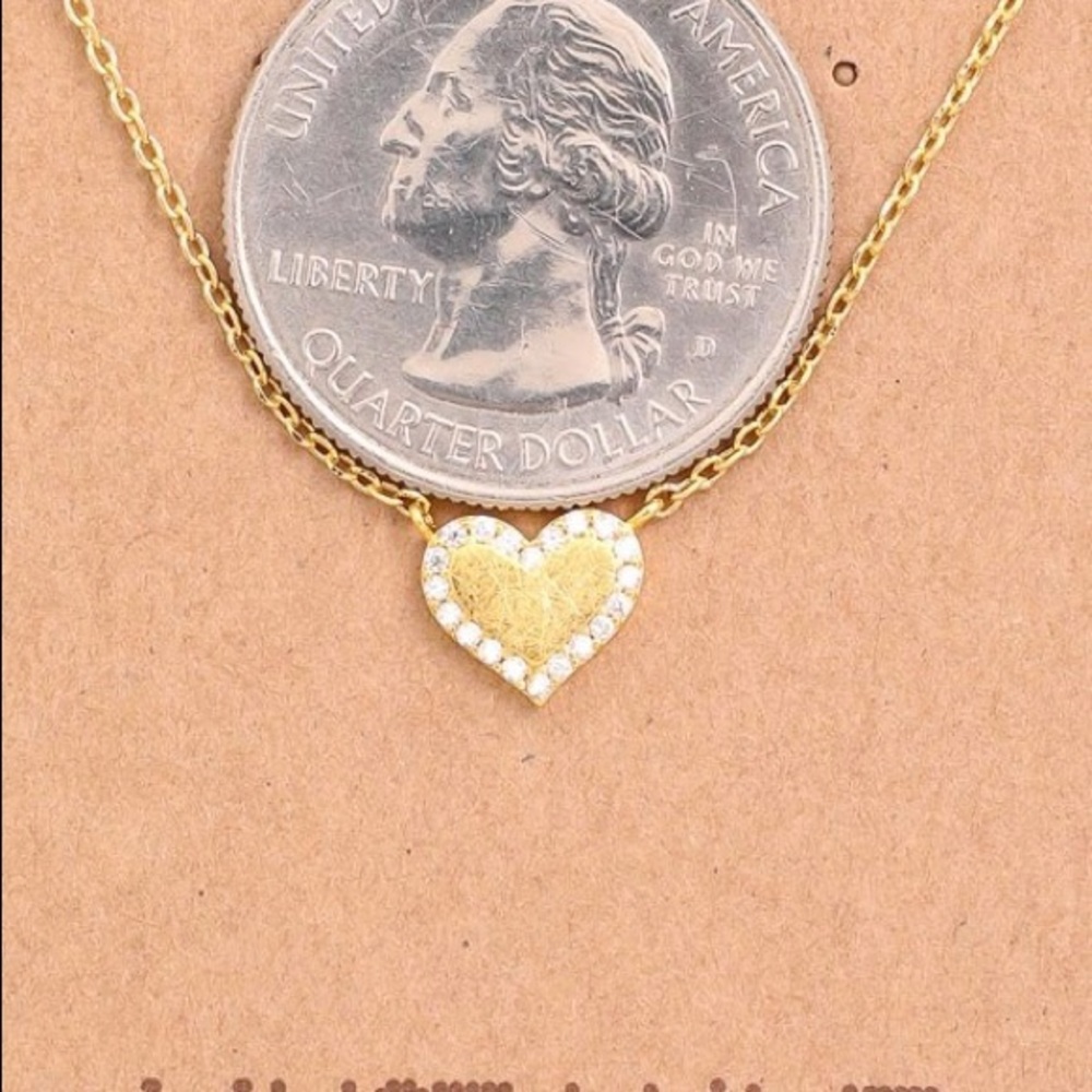 Mini Heart Necklace - Picture 2 of 3